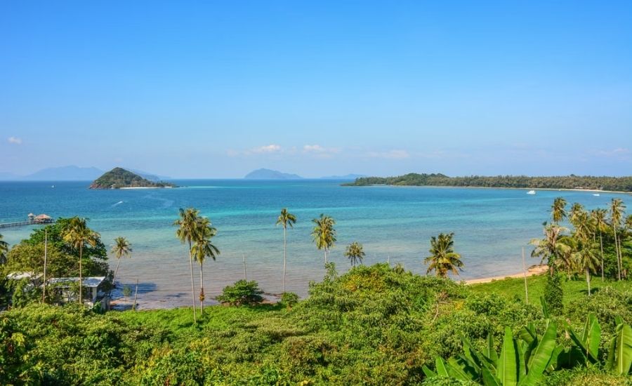 palge de Koh Mak, Trat