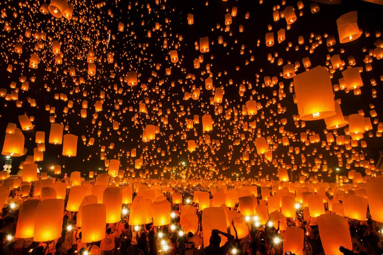 Festival en Thaïlande